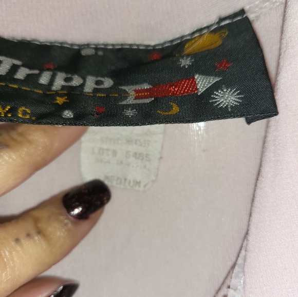 Vintage tripp nyc faux button sheer top - Picture 5 of 5